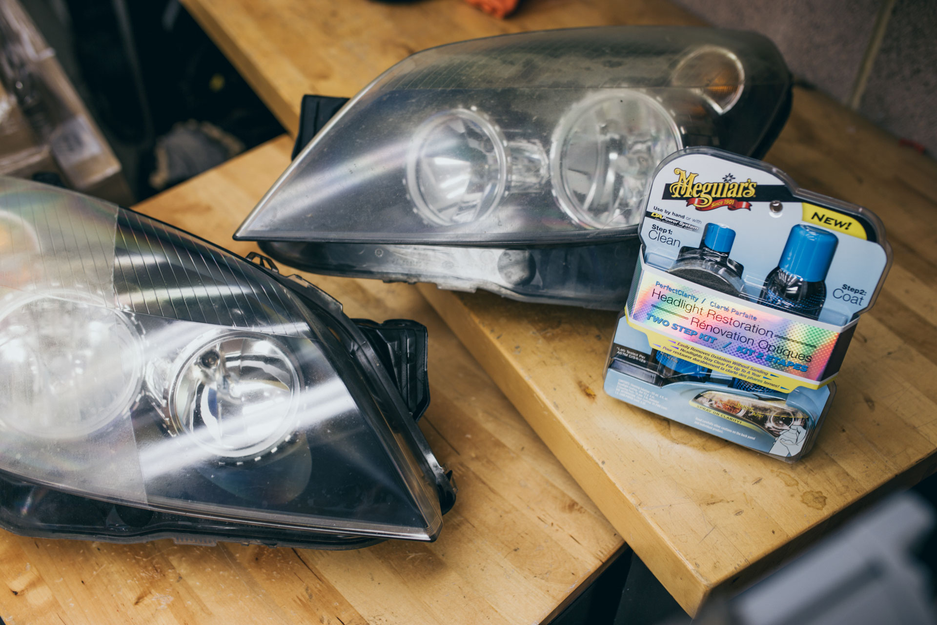 Meguiars 2 step Headlight Restoration Kit