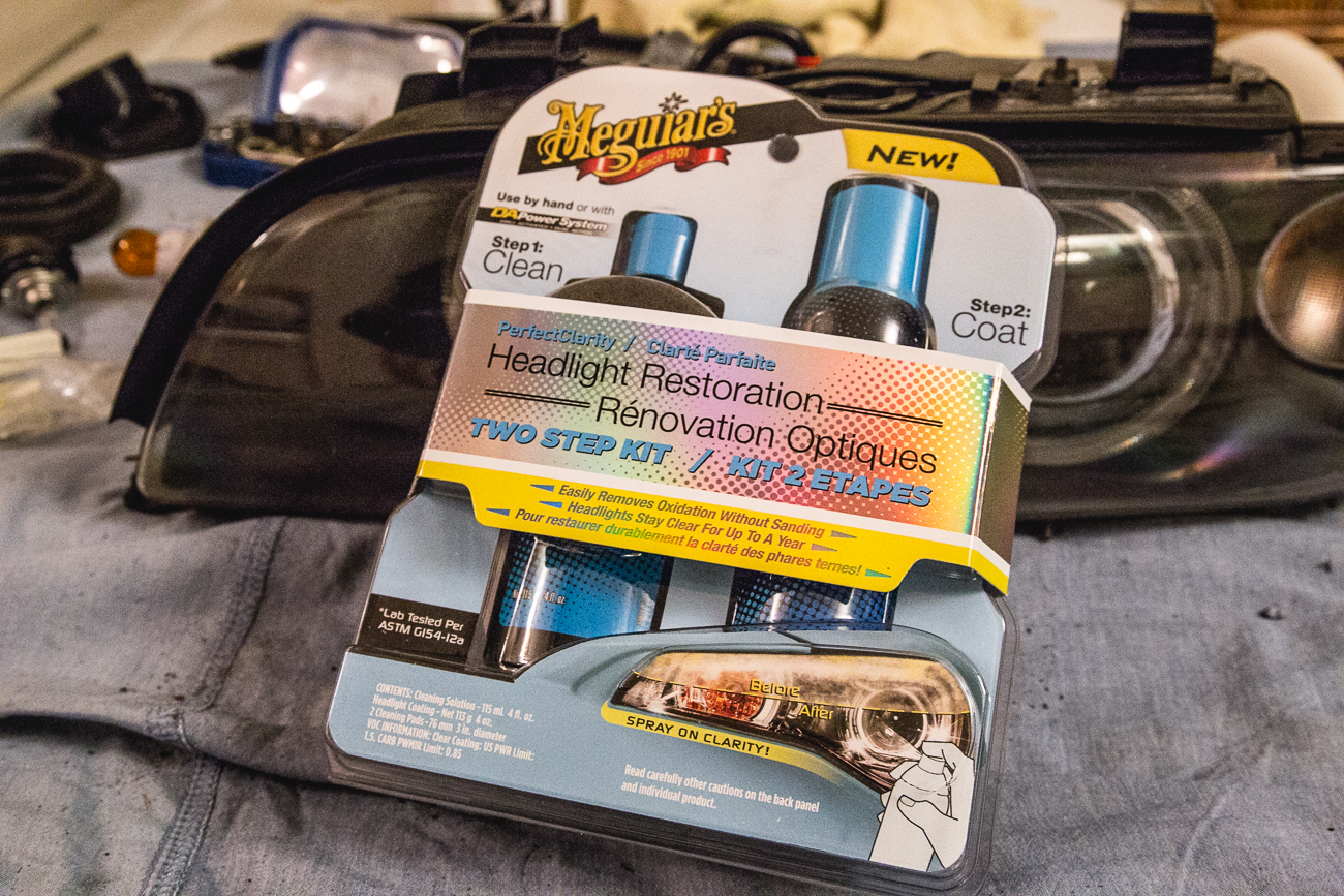 Restoring tired headlights with Meguiar's Two Step PerfectClarity Headlight  Restoration kit - Meguiars UK