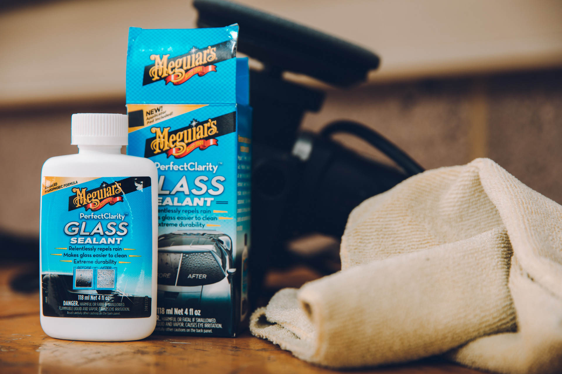 SNEAK PEEK: Meguiar's Perfect Clarity Glass Sealant - Meguiars UK